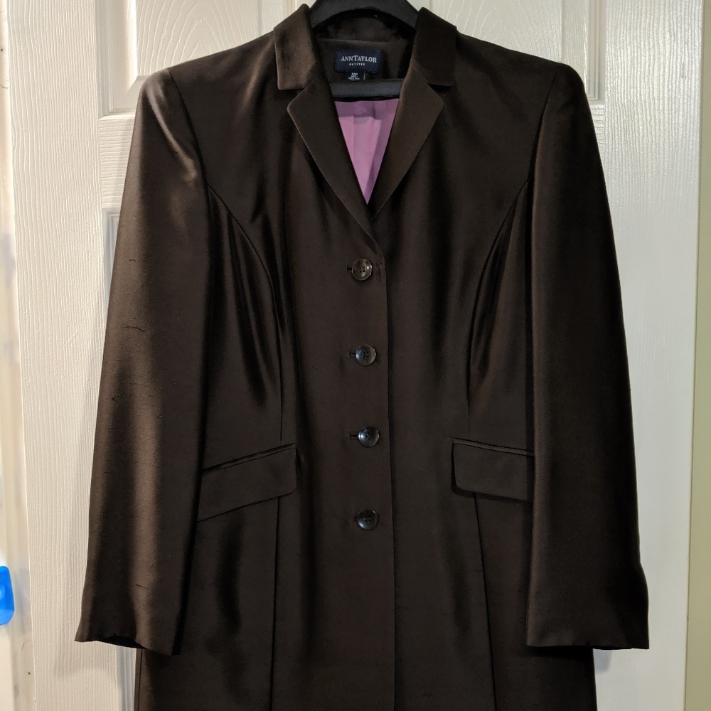 Ann Taylor silk blazer